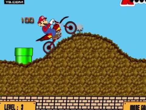 Juego: Super Mario Cross Y8 - YouTube