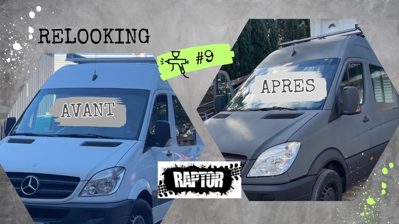 Raptor Liner en action : l'impressionnante métamorphose de notre van ...