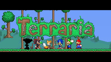 Team Mario & Sonic in Terraria Part 1 (Release Video) | Sprite Animation