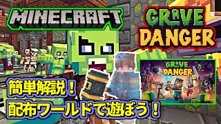 【マイクラ】墓荒らしは誰だ！😈Grave Danger 【グレイブデンジャー】 簡単プレイ＆解説！ 敵をたたきまくろう！【マーケットプレイス無料】【配布ワールド】無料マップ screenshot 5