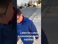 Luke goes for a walk and talk!