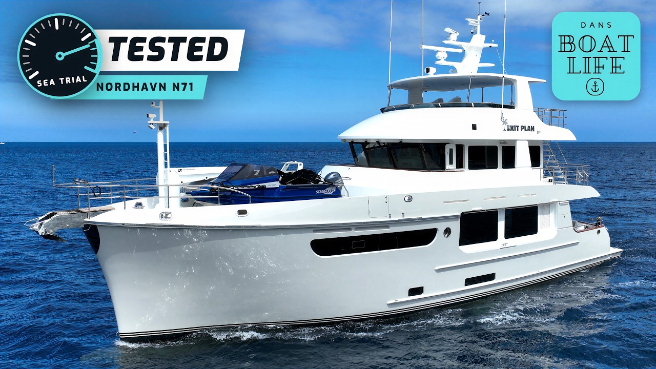 ⁣I spent a full WEEK running the Nordhavn N71 - Here's Everything