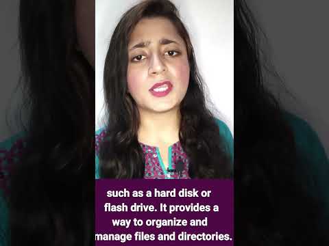 What is file