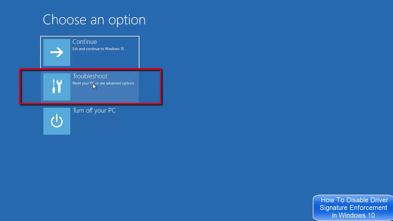  New  How To Disable Driver Signature Enforcement in Windows 10