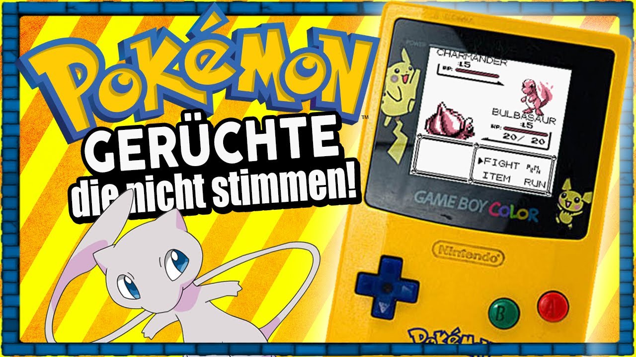 POKÉMON GERÜCHTE, die alle glauben, aber NICHT stimmen!