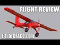 Eflite draco 20m smart assembly  flight review  the rc geek