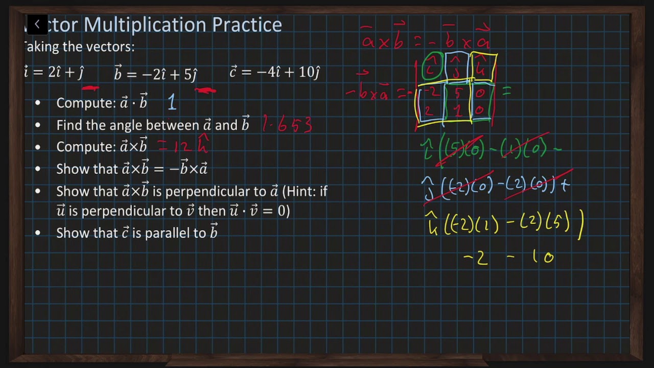 A level Mechanics and Motion 01 - Vectors pt3 Practice - YouTube