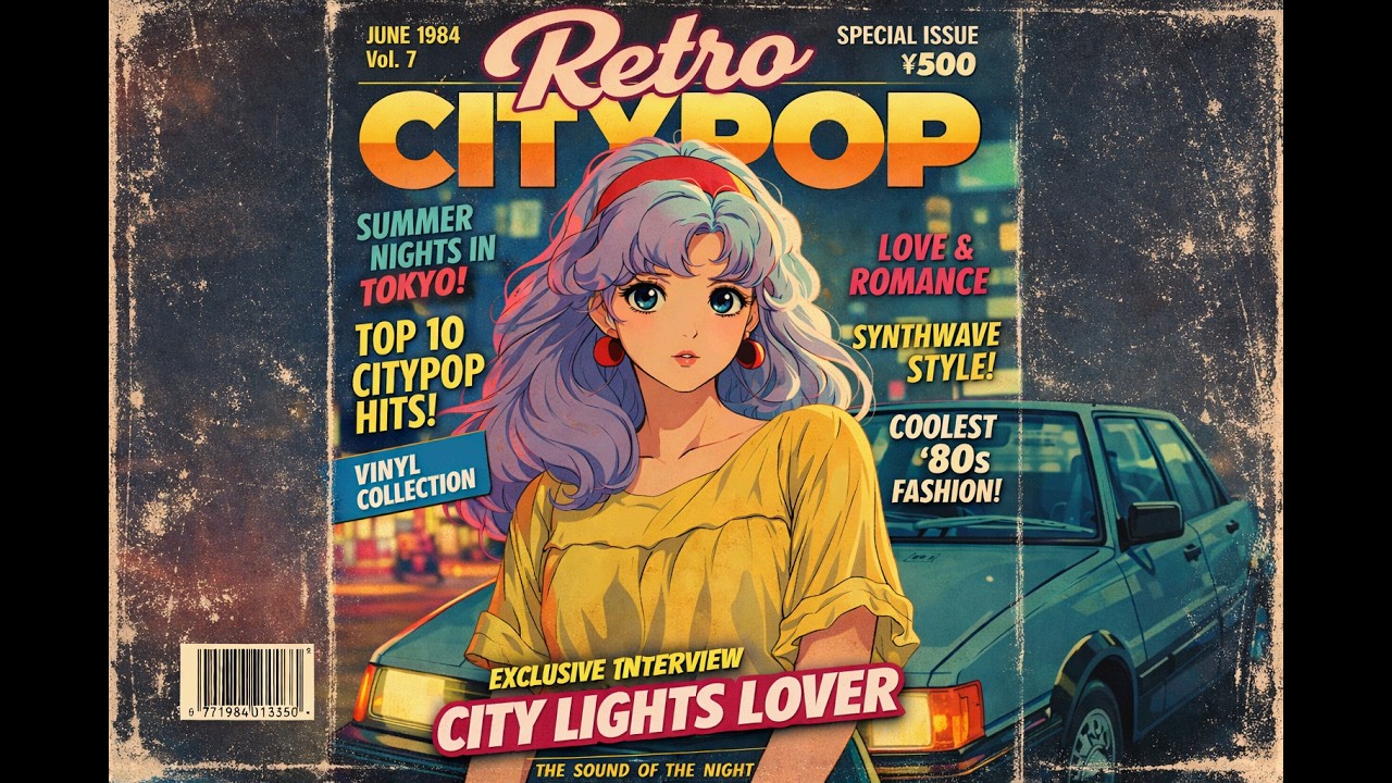 90 's tokyo CITY POP l 90年代を感じさせる楽曲  [ playlist 7 ]