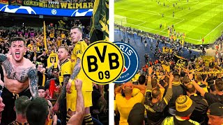 BVB Fans und Spieler feiern UCL-Final qualifikation gegen PSG | Paris SG- Dortmund 0:1 UCL 7/5/2024