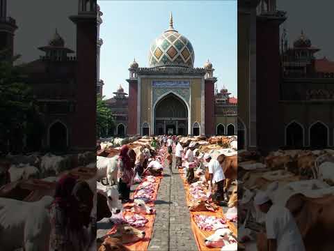 Cinematic Eid Al Adha Thousands Of Cows And Sacred Meat Ritual Shorts Cow Qurbani