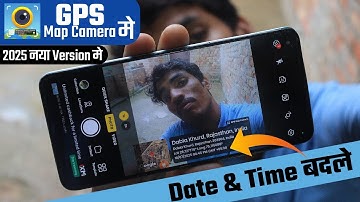 Change Date and Time in GPS Map Camera | GPS Map Camera Me Date and Time Kaise Change Kare (2025)