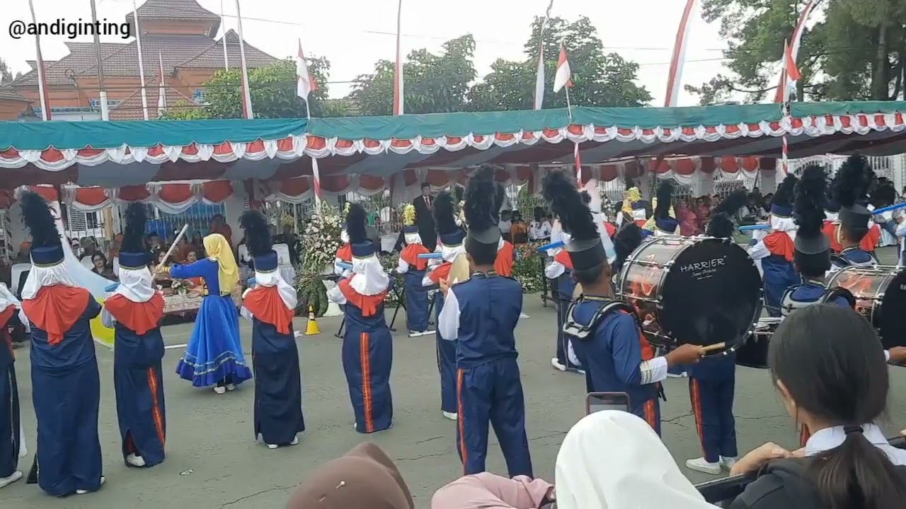 JUARA 6 DISPLAY MARCHING BAND SMP/MTS CENDIKIA BUNAYA KABANJAHE 2024 DALAM RANGKA HUT RI KE 79