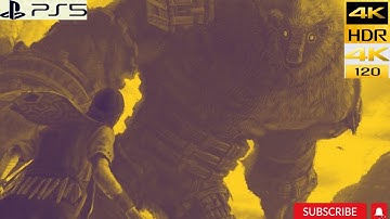 Shadow Of The Colossus | 4k HDR 120 Fps #Shadowofthecolossus #livestream #2022