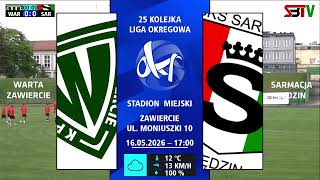 Liga Okręgowa: Warta Zawiercie 0:4 (0:3) Sarmacja Będzin