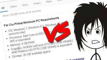 Gamer VS System Requirements