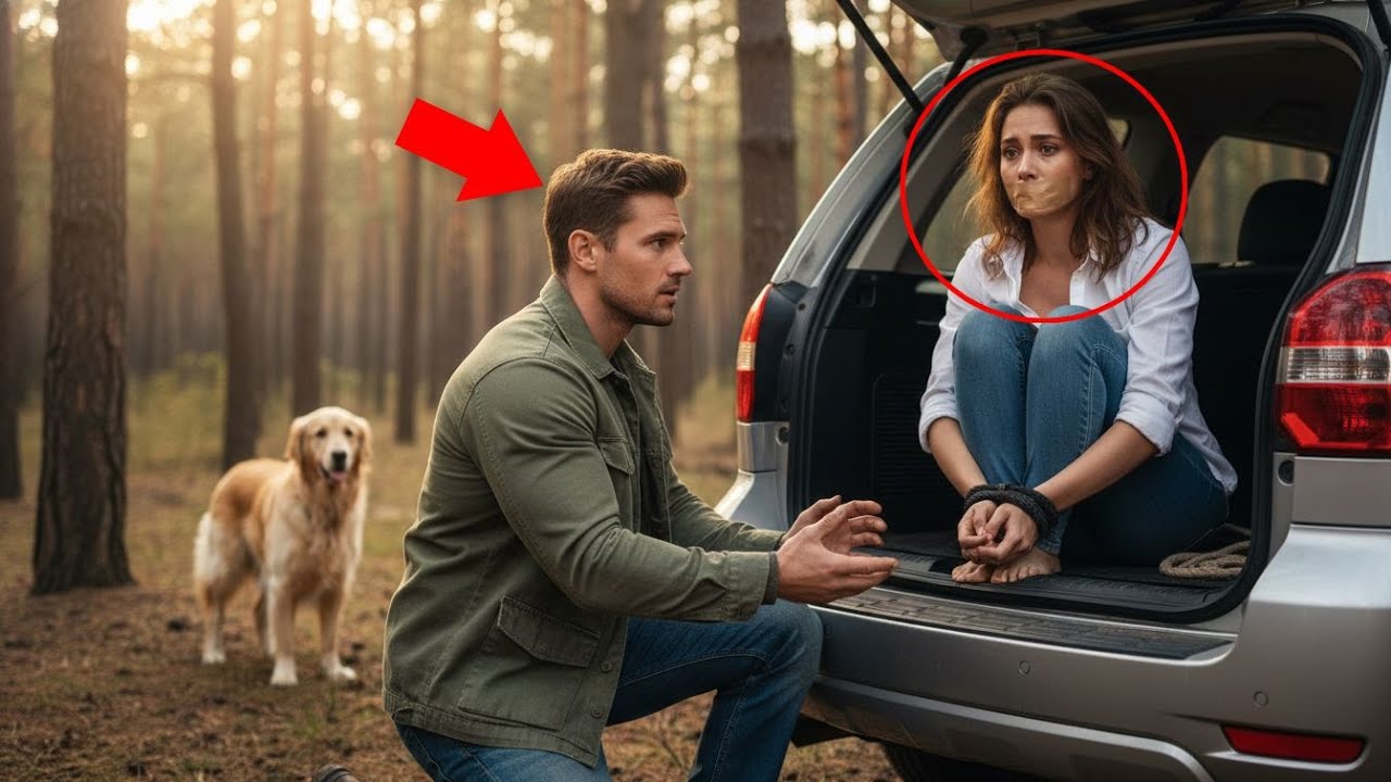 Single Dad Opened The Car Trunk - He Rescued A Woman Left For Dead By Abductors
