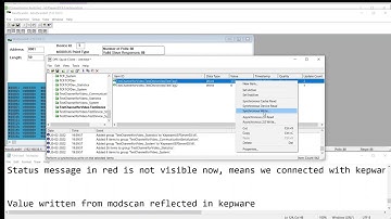 Part 5- Kepware to Modbus TCP communication (MODBUS TCP/IP Ethernet driver)
