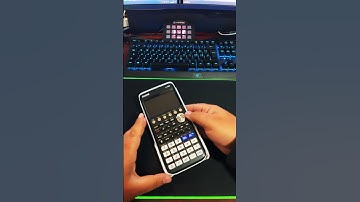 But can it run #doom Casio Fx CG50 Graphing calculator #python #technology #new