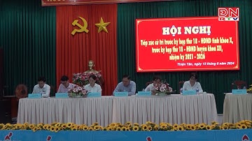 Tiếp xúc cử tri huyện Vĩnh Cửu