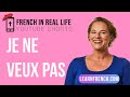 French In Real Life Je Ne Veux Pas Shorts French In Real Life Je Ne Veux Pas Shorts