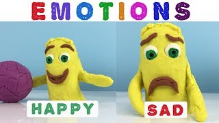 Emotions For Kids | Feelings For Kids | English Claymation For Kids | English Vitamin Bubbles