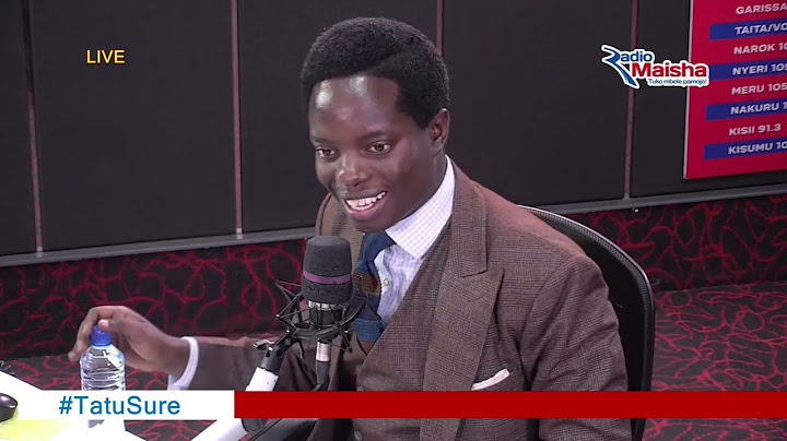 Kasmuel Mcoure - Naunga MOU Waliotia Sahihi Ruto na Raila