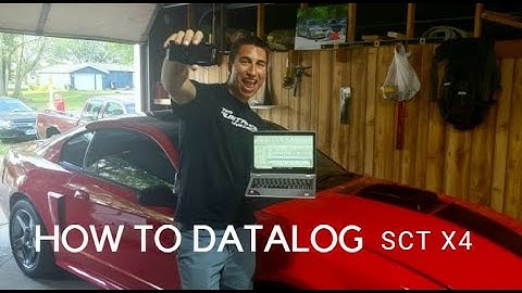 How to Datalog with a SCT X3/X4 on Live Link II! (2021)
