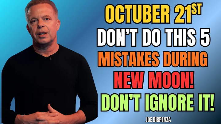 ✅WARNING! Don't Do These 5 Mistakes During LIBRA NEW MOON On October 21, 2025 | JOE DISPENZA