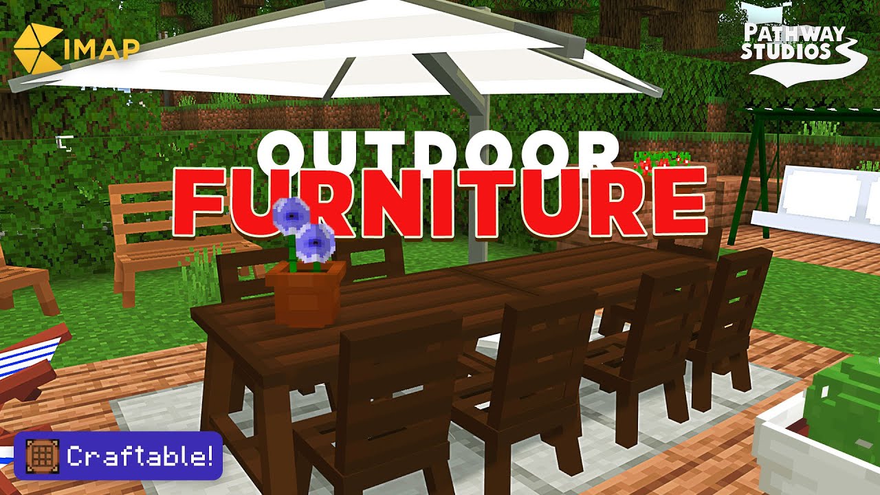 Outdoor Furniture Release Trailer | Minecraft Marketplace
