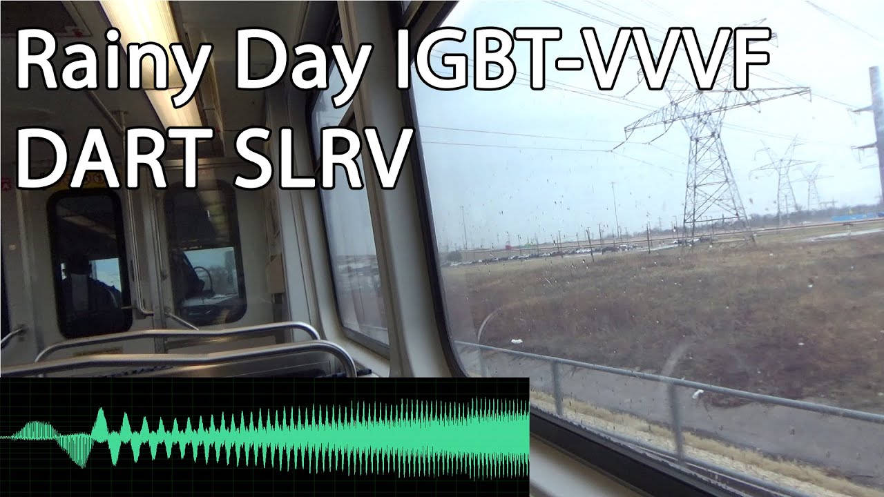 DART Toyo Denki IGBT-VVVF on a Rainy Day