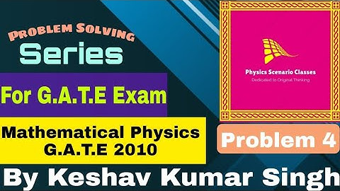 Contour Integral // GATE 2010 // Mathematical Physics // Problem Solving Series