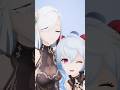 【原神MMD】はくちゅーむ/甘雨×申鶴 #shorts
