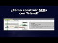 ¿Cómo construir SCDs con Talend?