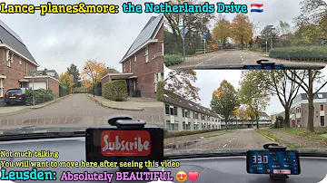 [4K] Driving; Leusden ????. It doesn't get much nicer than this BEAUTIFUL PLACE ??. The Netherlands