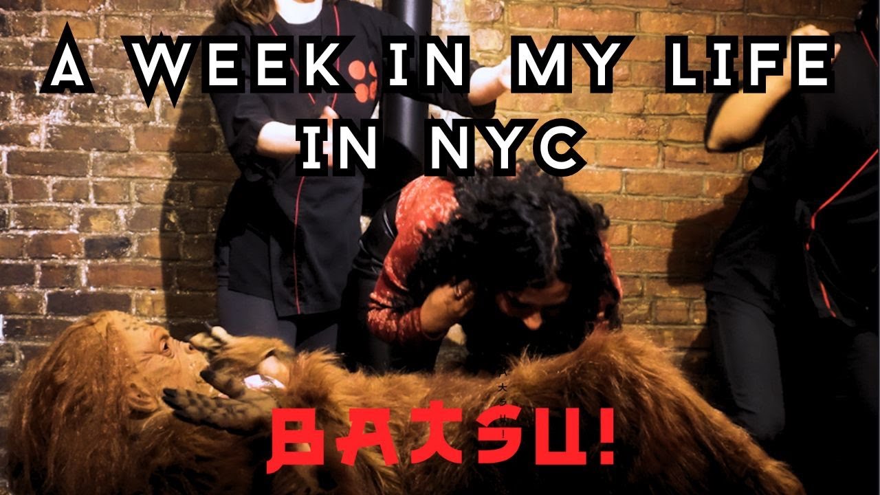 A Week in My Life in NYC Birthday Celebrations, Live Comedy at BATSU