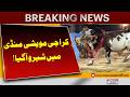 Shero Ne Karachi Maweshi Mandi Mein Dhoom Macha Di! | Pakistan News