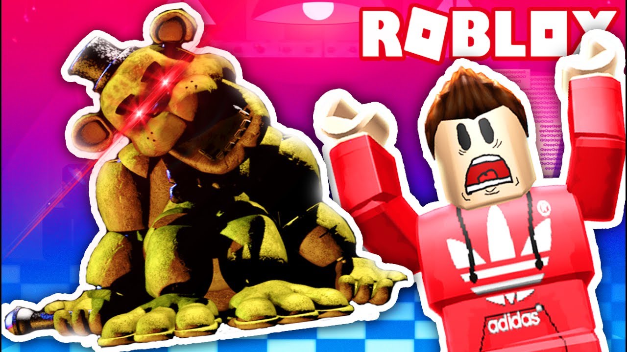Escape The Evil Golden Freddy In Roblox Roblox Redhatter Youtube