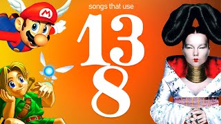 Songs that use 13/8 time