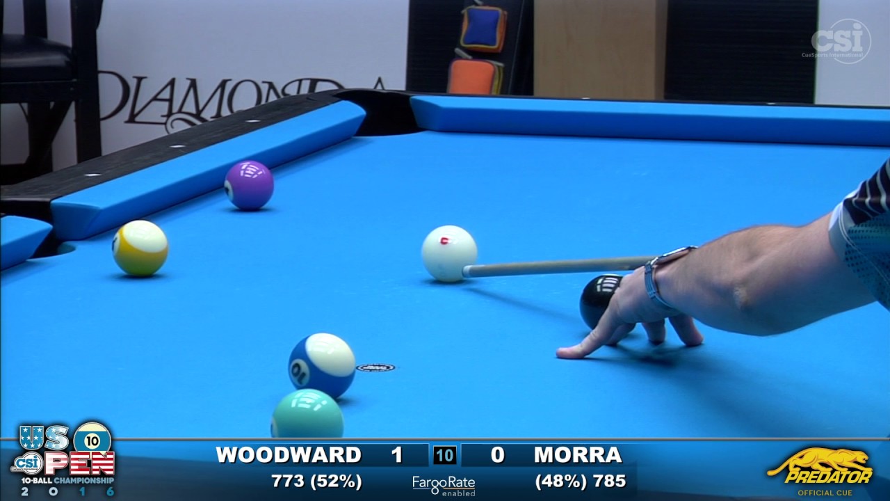 2016 US Open 10-Ball: Skyler Woodward vs John Morra