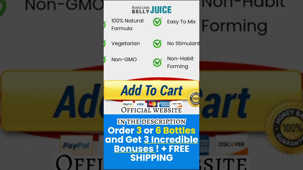 Ikaria Lean Belly Juice #ikarialeanbellyjuicereviews #ikarialeanbellyjuice #ikariajuicesupplement