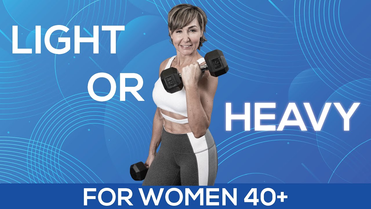 How Much Weight To Lift for Women Over 40