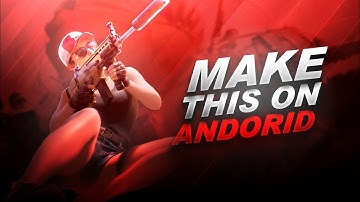 Make This PUBG Inspired  Thumbnail on Android | Livestream Thumbnail | Ps Touch