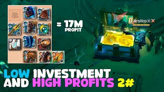 Build T4.0+swap Solo Static Dungeon t7 l low investment and high Profits l 17m+ profit Albion online