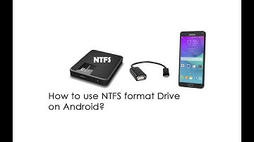 How to use NTFS Format Drive on Android Devices ? | No Root Required