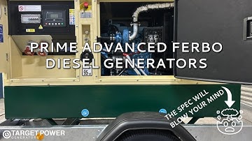 NEW Prime Advanced Series Generators | Designed by Target Power, Built by Ferbo Italy