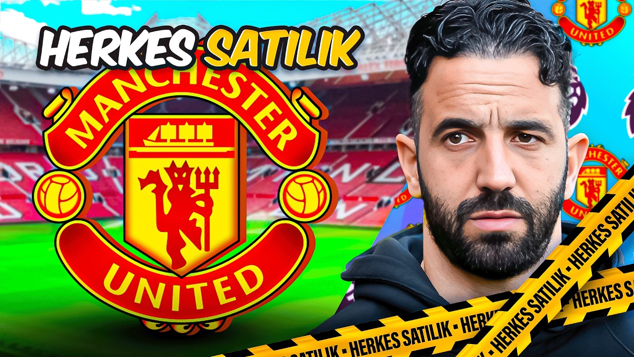 TÜM TAKIM SATILIYOR! // MANCHESTER UNITED HERKES SATILIK REBUILD FC 25