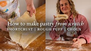 How to Make Pastry FROM SCRATCH 🥧 3 Types — Shortcrust, Rough Puff & Choux Pastry screenshot 5
