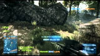 BF3 - Multiple kills on the same Mortar Guy!!