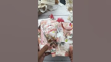 Abstract Mark Making + DIY Pink Tags! 🎨