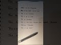 My December ~ Linkin Park lyrics #music #handwriting #lyrics #song #linkinpark #foryou #shorts